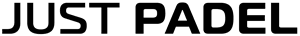 Just Padel - Black Font Logo