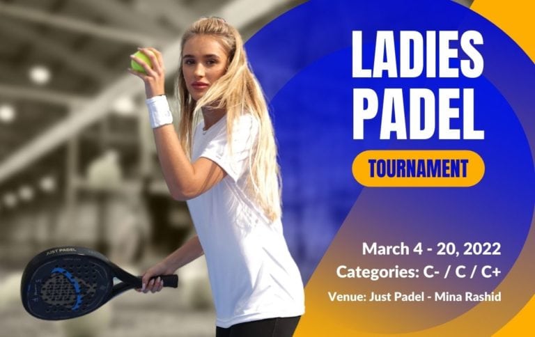 Gear up for the Gulf News Ladies Padel Tournament