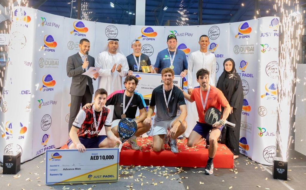JP OPEN Padel Tournament Padel Court Dubai