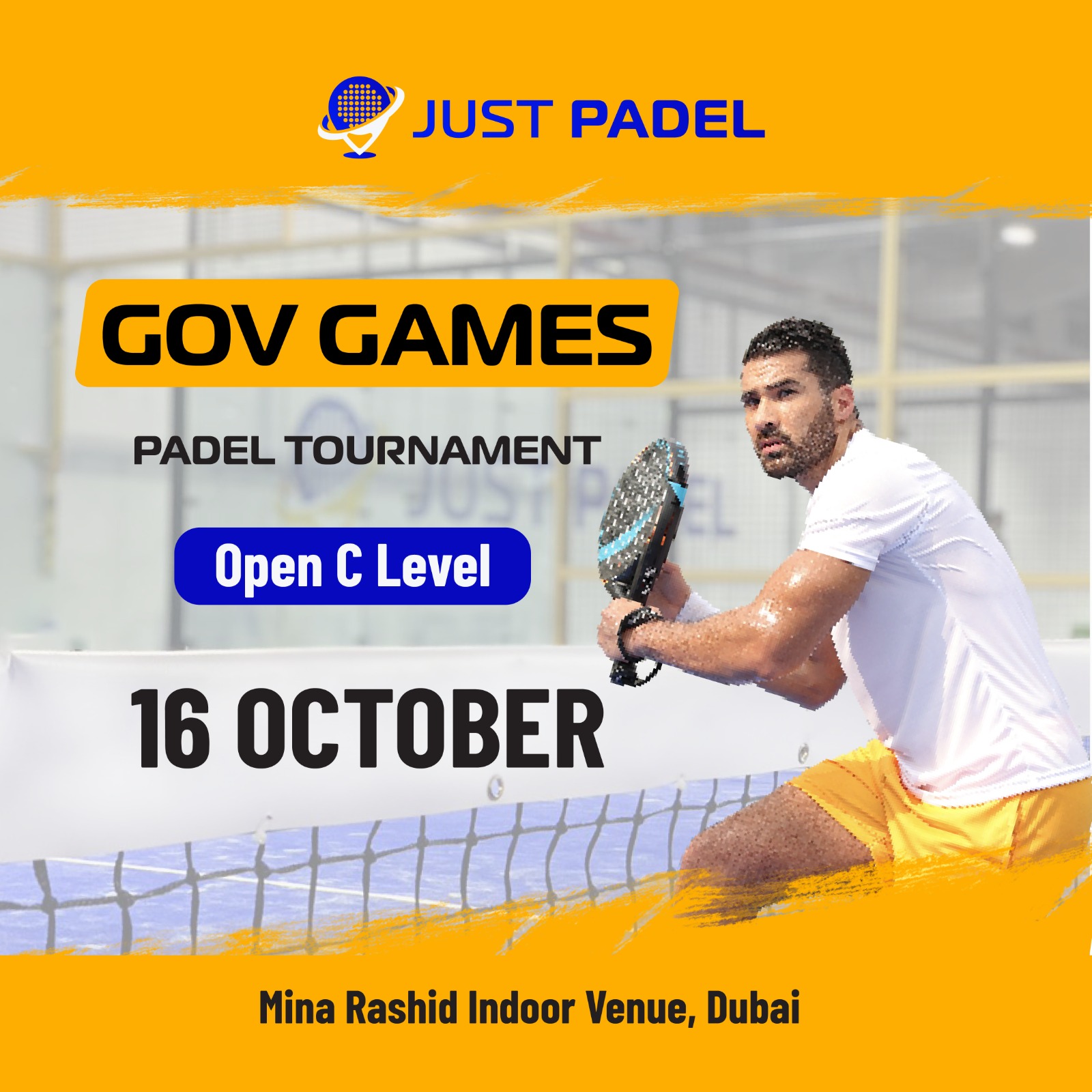 Gov Games Padel Tournament - Play with padel rackets
