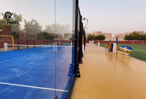 Arab Unity School - Outdoor Courts view - Just Padel