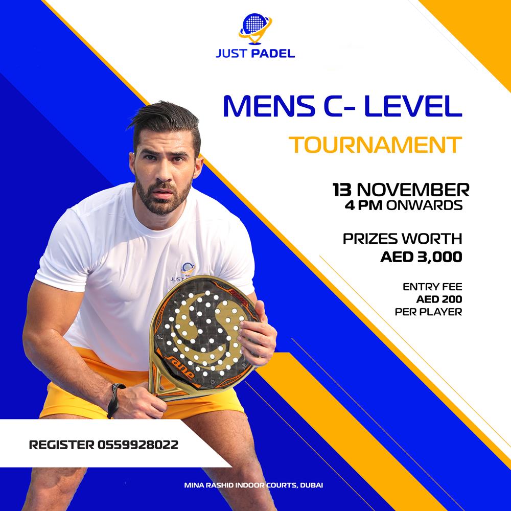 Men’s C- Padel Tournament