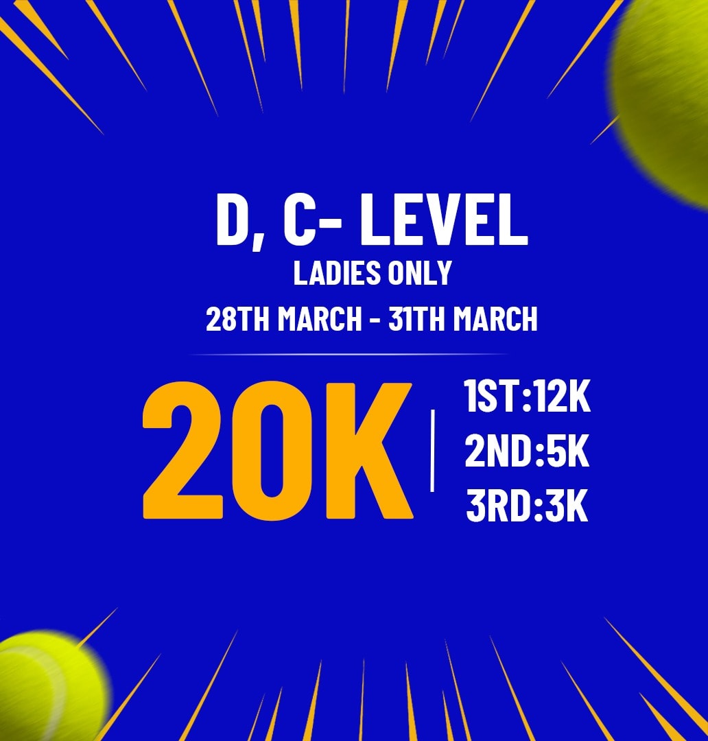D&C- Level - 28th to 31st March - Ladies Only - JP Open 2023