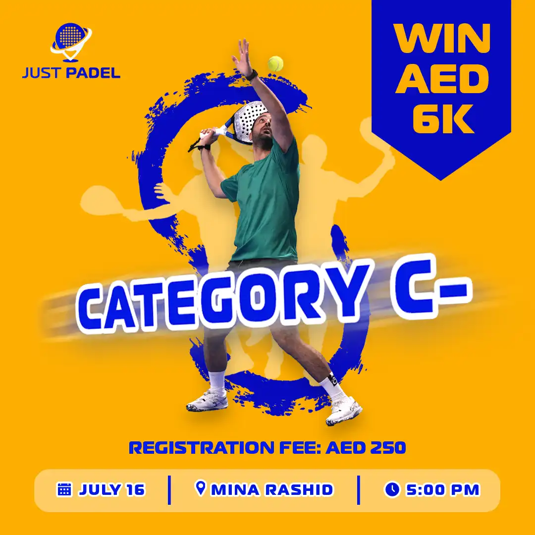 Catrgory C- Tournament - 16th July - Just Padel Tennis