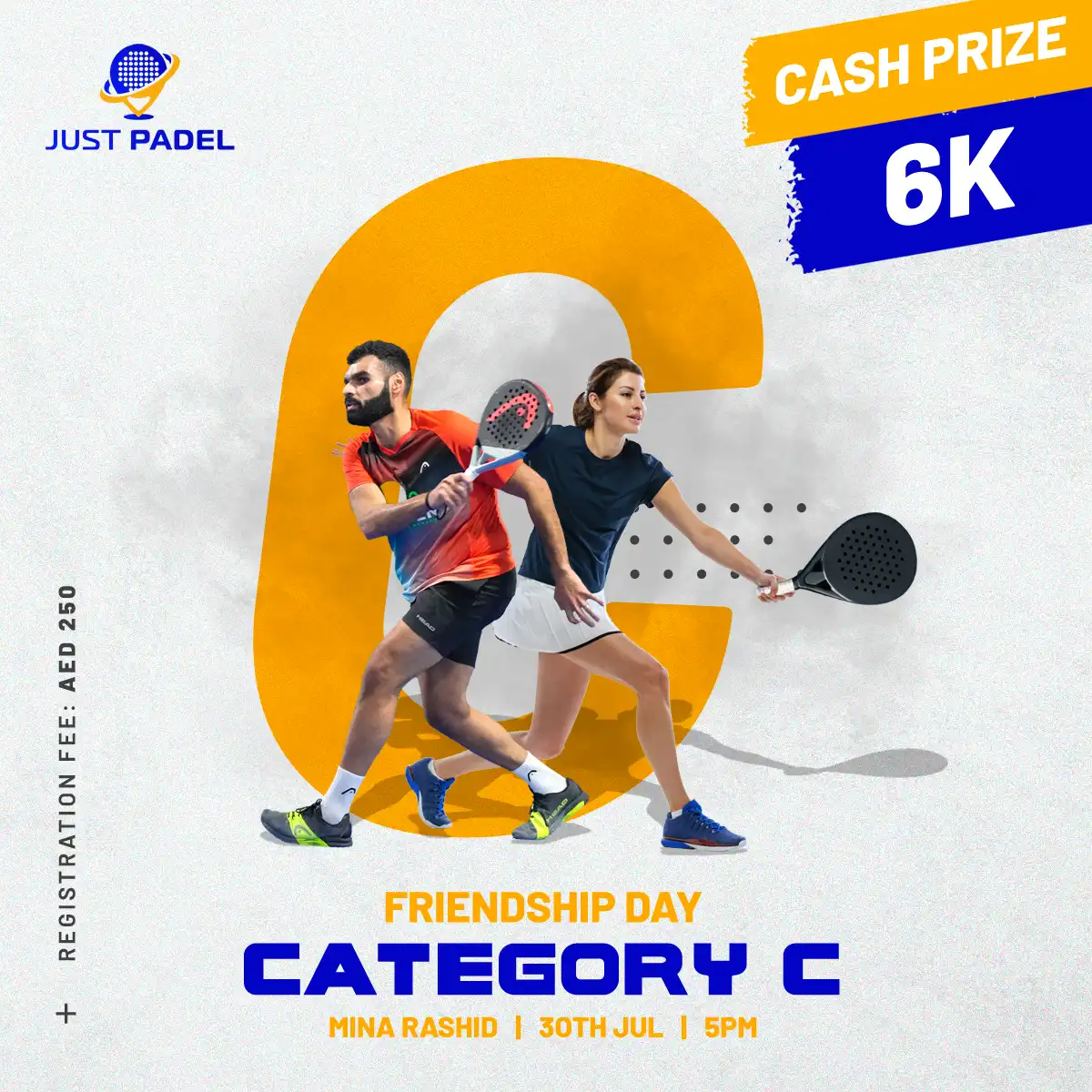 Friendship Day - Category C - 30th July - Just Padel Club