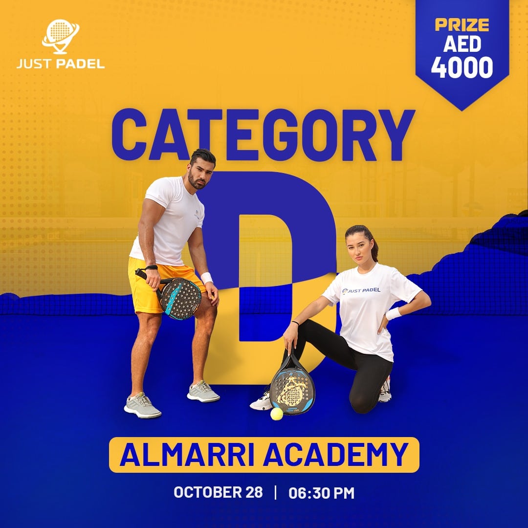 Almarri Academy Padel Tournament: Category D Tournament 28-oct