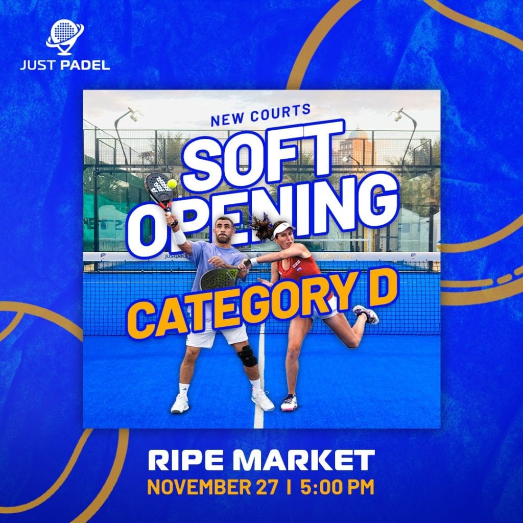 Ripe Market - Category D - Nov 27 - Just Padel