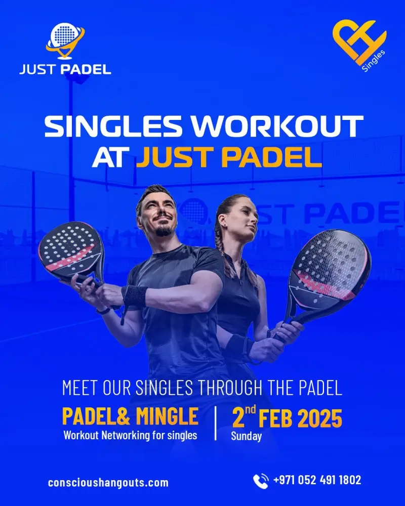 Singles Workout at Just Padel | Kite Beach | 2nd Feb